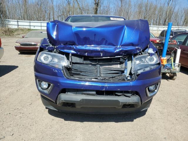 1GCGTDE35G1384653 - 2016 CHEVROLET COLORADO Z71 BLUE photo 5