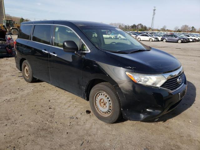 JN8AE2KPXC9047357 - 2012 NISSAN QUEST S BLACK photo 4