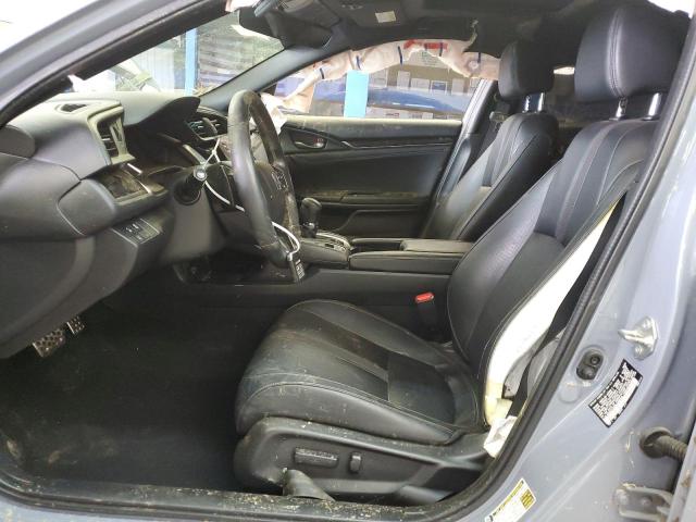 SHHFK7H94LU420218 - 2020 HONDA CIVIC SPORT TOURING BLUE photo 7