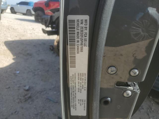 2C3CDZFJ5PH678968 - 2023 DODGE CHALLENGER R/T SCAT PACK GRAY photo 13