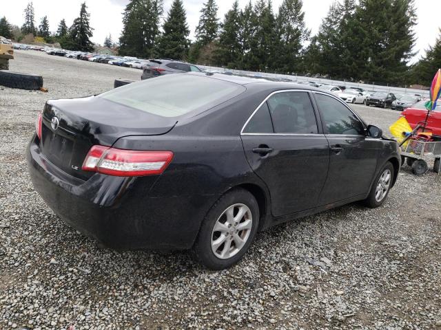 4T4BF3EK7BR132902 - 2011 TOYOTA CAMRY BASE BLACK photo 3