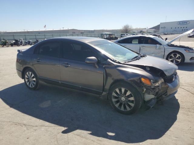 19XFA16909E007909 - 2009 HONDA CIVIC EXL GRAY photo 4