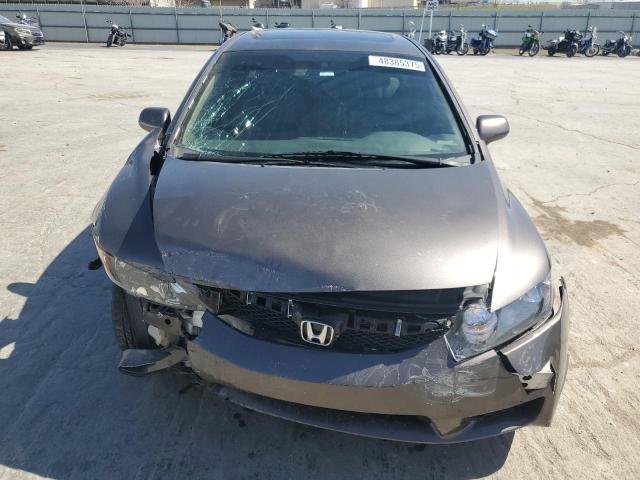 19XFA16909E007909 - 2009 HONDA CIVIC EXL GRAY photo 5