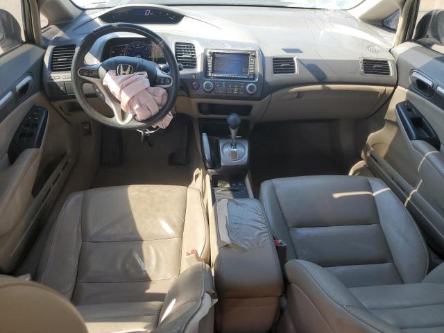 19XFA16909E007909 - 2009 HONDA CIVIC EXL GRAY photo 8