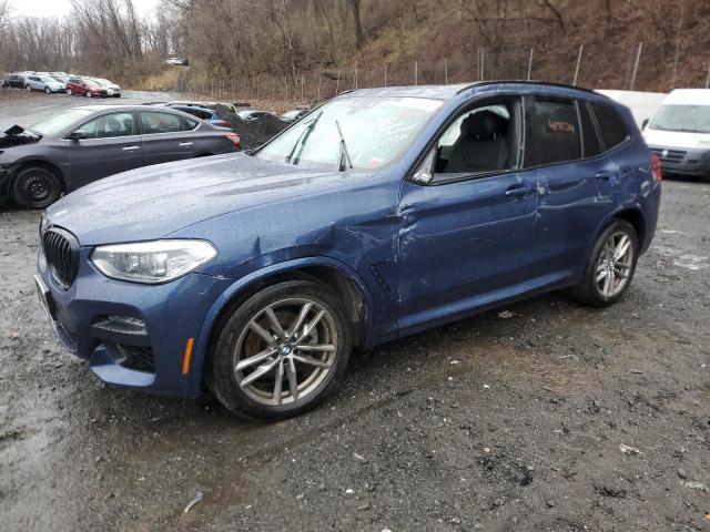 5UXTY5C06M9H42677 - 2021 BMW X3 XDRIVE30I BLUE photo 1