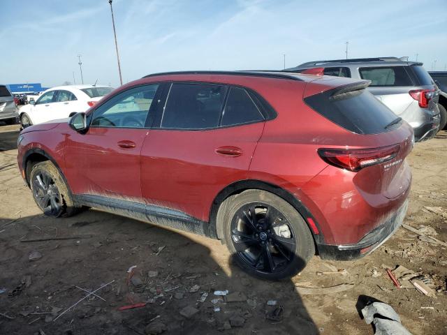 LRBFZMR45PD165718 - 2023 BUICK ENVISION PREFERRED RED photo 2