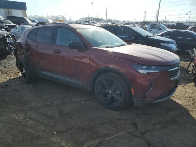 LRBFZMR45PD165718 - 2023 BUICK ENVISION PREFERRED RED photo 4