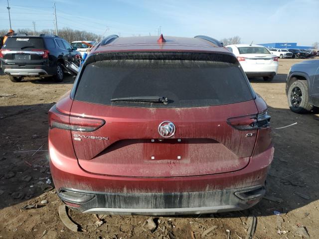 LRBFZMR45PD165718 - 2023 BUICK ENVISION PREFERRED RED photo 6