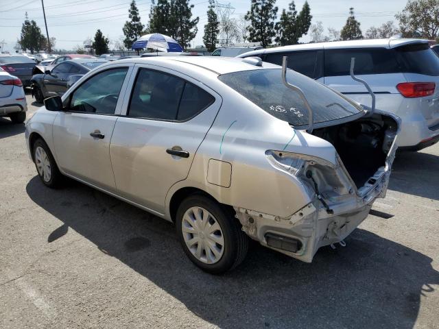 3N1CN7APXGL918566 - 2016 NISSAN VERSA S SILVER photo 2