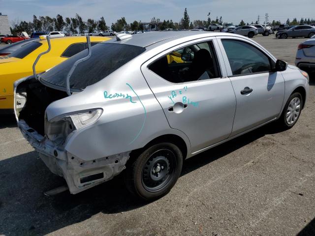 3N1CN7APXGL918566 - 2016 NISSAN VERSA S SILVER photo 3