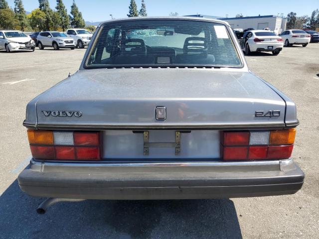 YV1AS820XN1460269 - 1992 VOLVO 240 BASE GRAY photo 6