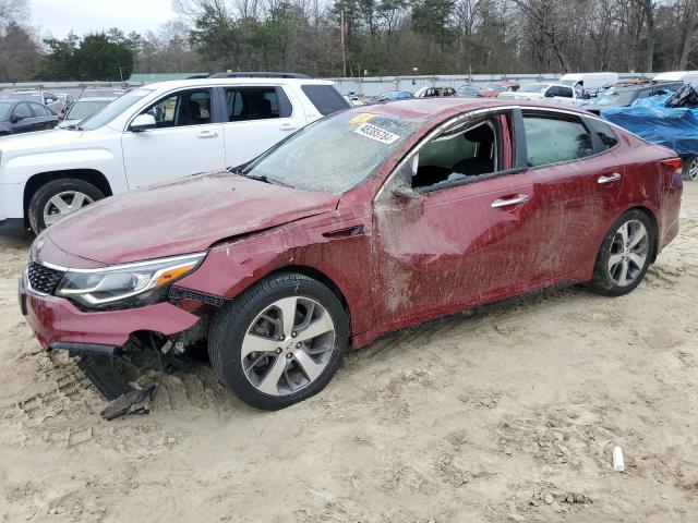 5XXGT4L32KG325088 - 2019 KIA OPTIMA LX RED photo 1