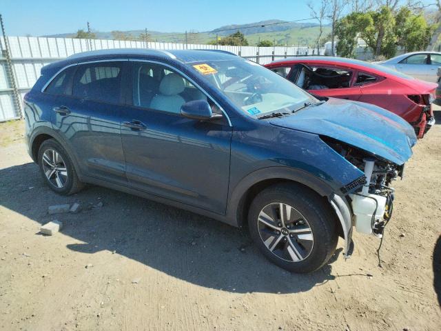 KNDCM3LD0L5406739 - 2020 KIA NIRO LXS BLUE photo 4