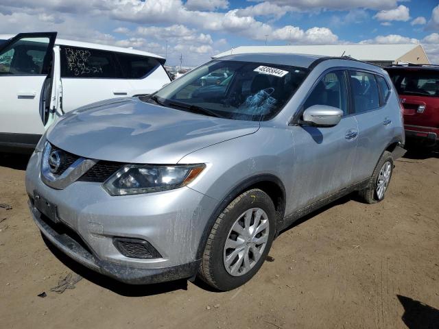 5N1AT2MV7EC769030 - 2014 NISSAN ROGUE S SILVER photo 1