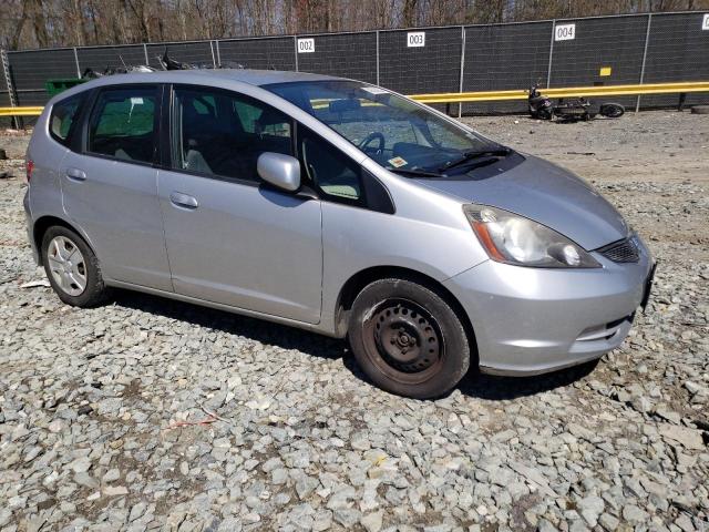 JHMGE8H36DC020950 - 2013 HONDA FIT SILVER photo 4