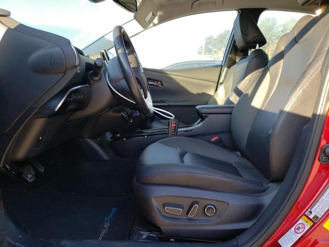 JTDKARFP1H3039088 - 2017 TOYOTA PRIUS PRIM წითელი ფოტო 7