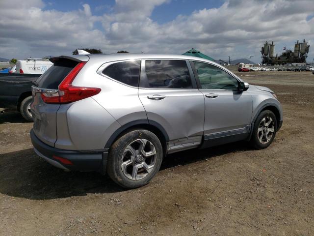 2HKRW1H88JH505410 - 2018 HONDA CR-V EXL SILVER photo 3