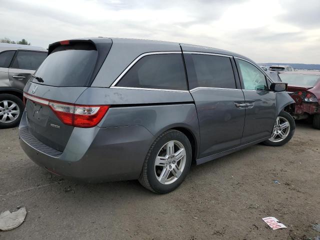 5FNRL5H94CB127399 - 2012 HONDA ODYSSEY TOURING GRAY photo 3