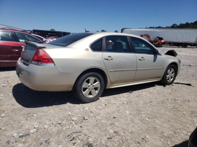 2G1WT57K591250236 - 2009 CHEVROLET IMPALA 1LT GOLD photo 3