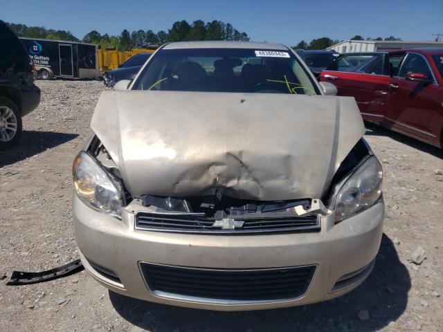 2G1WT57K591250236 - 2009 CHEVROLET IMPALA 1LT GOLD photo 5