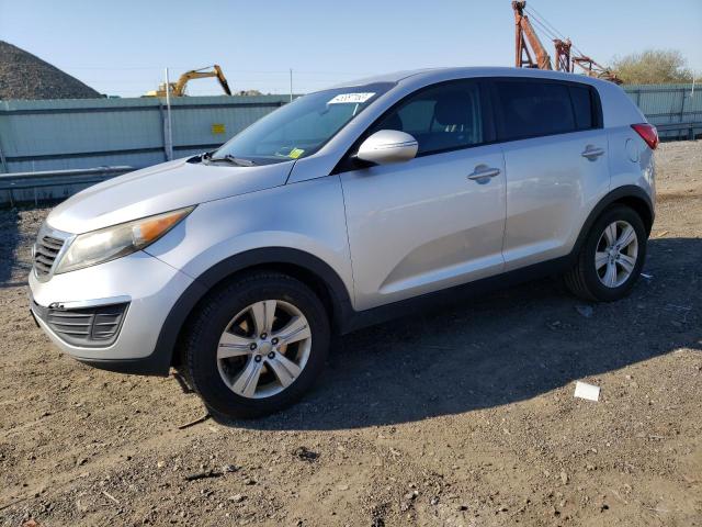 KNDPB3A21D7489645 - 2013 KIA SPORTAGE BASE SILVER photo 1