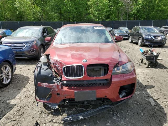 5UXFG2C54BLX06607 - 2011 BMW X6 XDRIVE35I RED photo 5