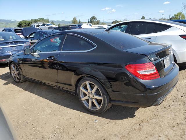 WDDGJ4HB4DF975103 - 2013 MERCEDES-BENZ C 250 BLACK photo 2