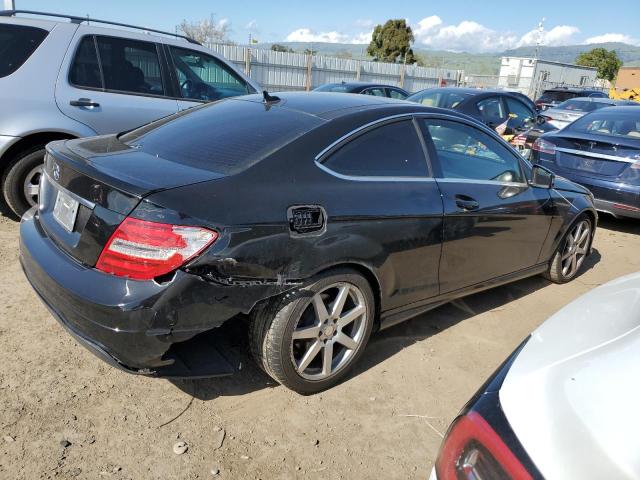 WDDGJ4HB4DF975103 - 2013 MERCEDES-BENZ C 250 BLACK photo 3