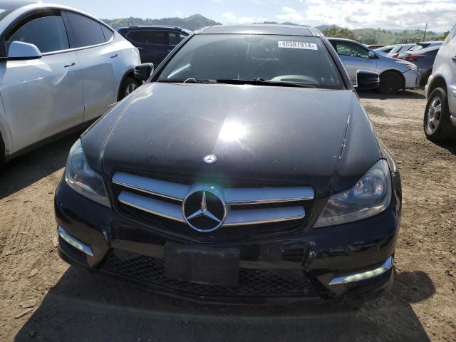 WDDGJ4HB4DF975103 - 2013 MERCEDES-BENZ C 250 BLACK photo 5