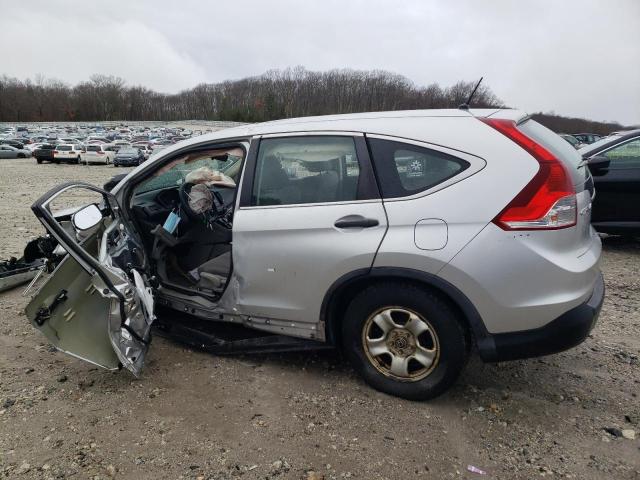 2HKRM4H33DH647356 - 2013 HONDA CR-V LX SILVER photo 2