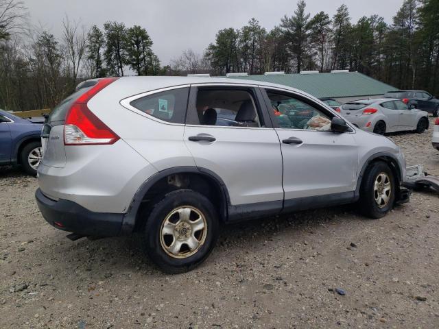 2HKRM4H33DH647356 - 2013 HONDA CR-V LX SILVER photo 3