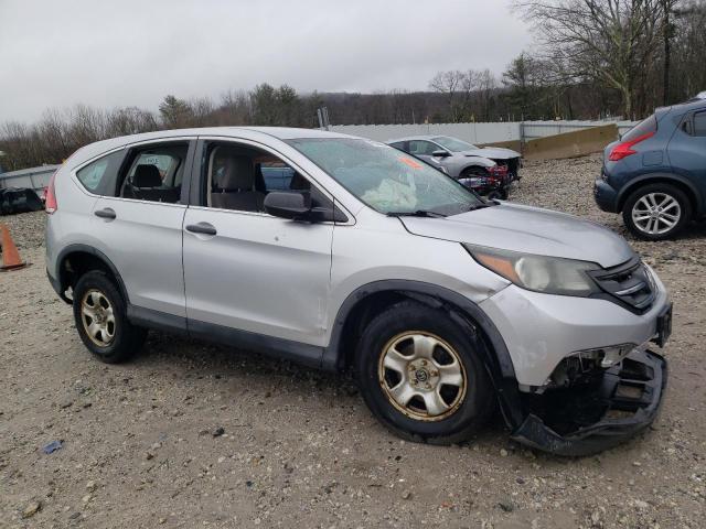 2HKRM4H33DH647356 - 2013 HONDA CR-V LX SILVER photo 4