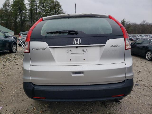 2HKRM4H33DH647356 - 2013 HONDA CR-V LX SILVER photo 6