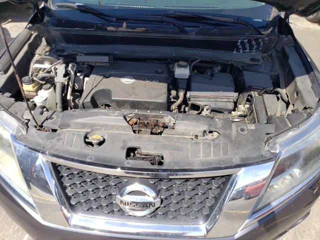 5N1AR2MN4EC660443 - 2014 NISSAN PATHFINDER S GRAY photo 11