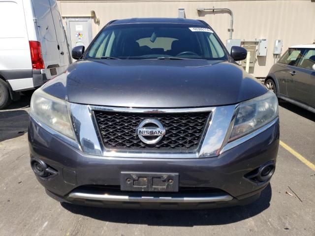 5N1AR2MN4EC660443 - 2014 NISSAN PATHFINDER S GRAY photo 5