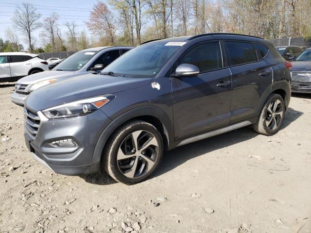 KM8J3CA21JU638695 - 2018 HYUNDAI TUCSON AWD VALUE GRAY photo 1