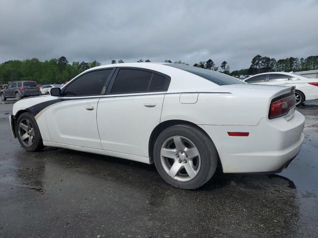 2C3CDXAT2CH201504 - 2012 DODGE CHARGER POLICE WHITE photo 2