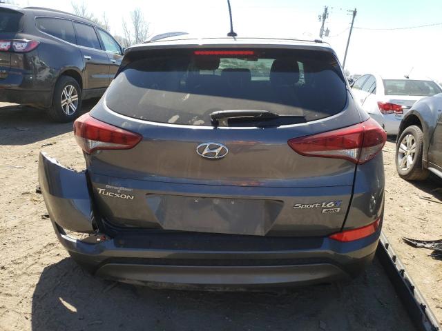 KM8J3CA29GU208485 - 2016 HYUNDAI TUCSON LIMITED GRAY photo 6