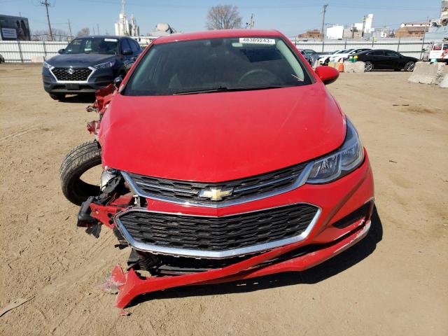 1G1BC5SM5H7120031 - 2017 CHEVROLET CRUZE LS RED photo 5