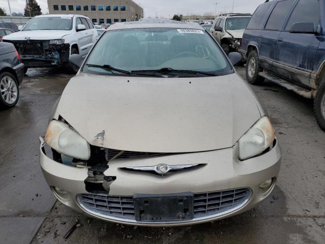 1C3EL56R63N538763 - 2003 CHRYSLER SEBRING LXI GOLD photo 5