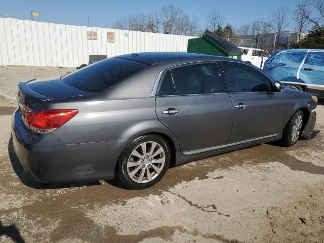 4T1BK3DB1BU434693 - 2011 TOYOTA AVALON BASE GRAY photo 3