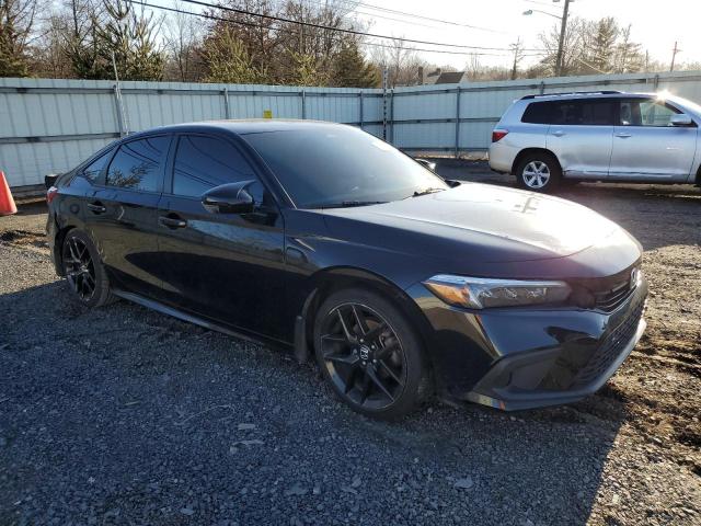 2HGFE2F56NH565108 - 2022 HONDA CIVIC SPORT BLACK photo 4