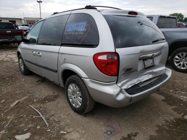 1A4GP45R76B582193 - 2006 CHRYSLER TOWN & COU ვერცხლისფერი ფოტო 3