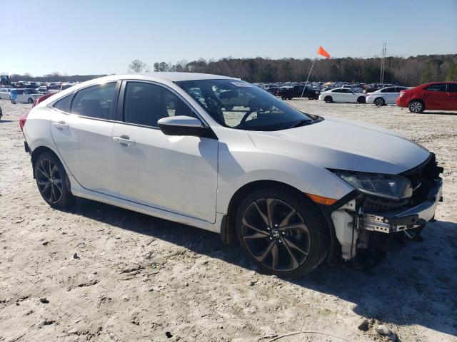 19XFC2F88KE019366 - 2019 HONDA CIVIC SPORT Blanco foto 4