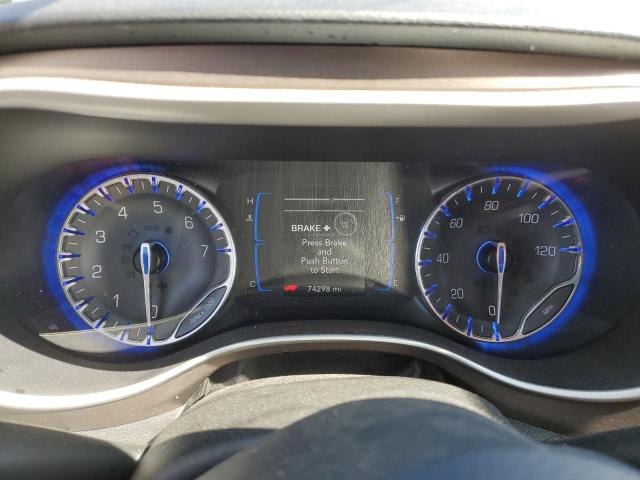 2C4RC1BG7HR533351 - 2017 CHRYSLER PACIFICA TOURING L SILVER photo 9