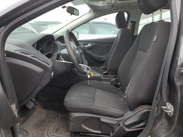 1FADP3F23FL370198 - 2015 FORD FOCUS SE GRAY photo 7