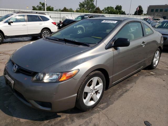 2HGFG12807H535755 - 2007 HONDA CIVIC EX BROWN photo 2