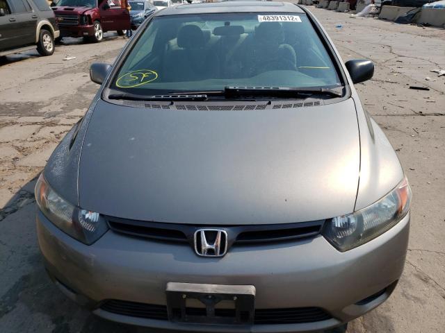 2HGFG12807H535755 - 2007 HONDA CIVIC EX BROWN photo 9