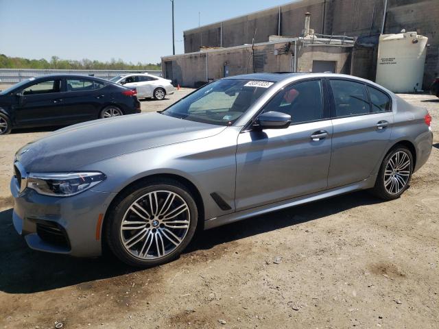 WBAJS3C03LCE44570 - 2020 BMW 540 XI BLUE photo 1