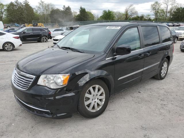 2C4RC1BG9FR741132 - 2015 CHRYSLER TOWN & COU TOURING შავი ფოტო 1